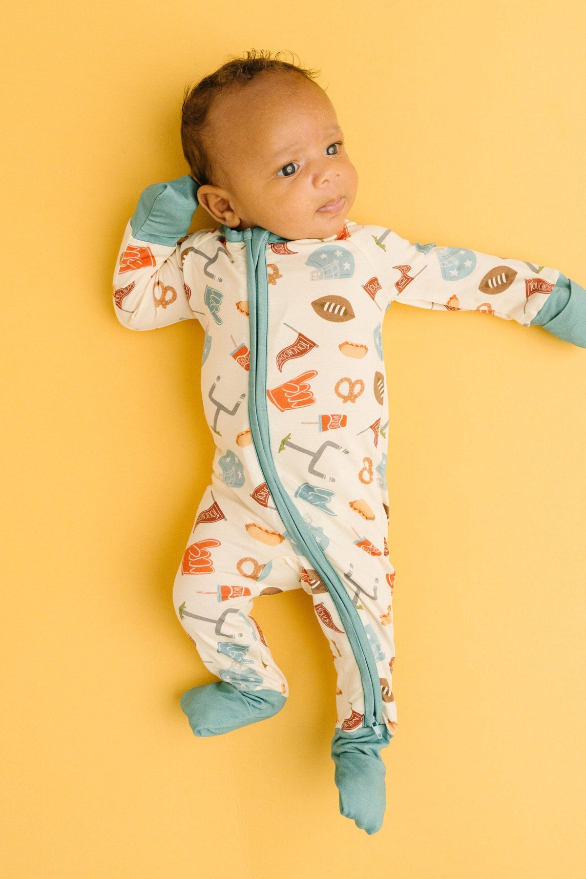 Touchdown Time Bamboo Sleeper Little One Shop Lil Tulips