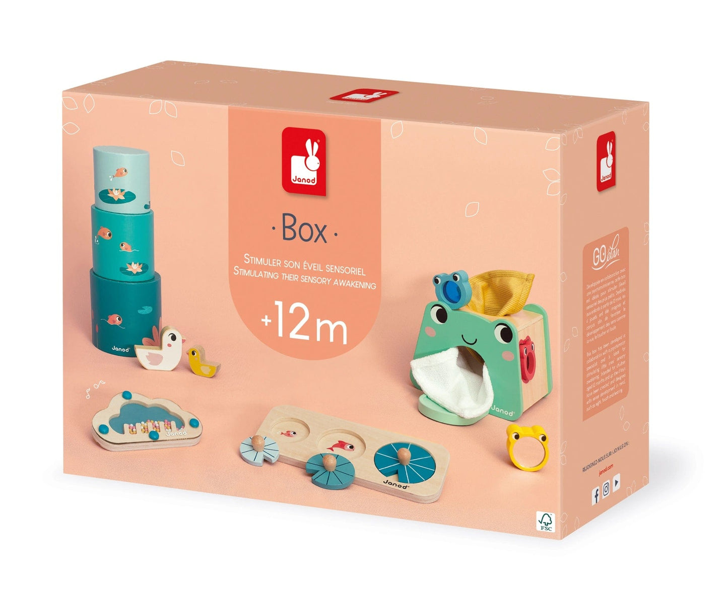 Toy Box - 12 Months Janod Lil Tulips