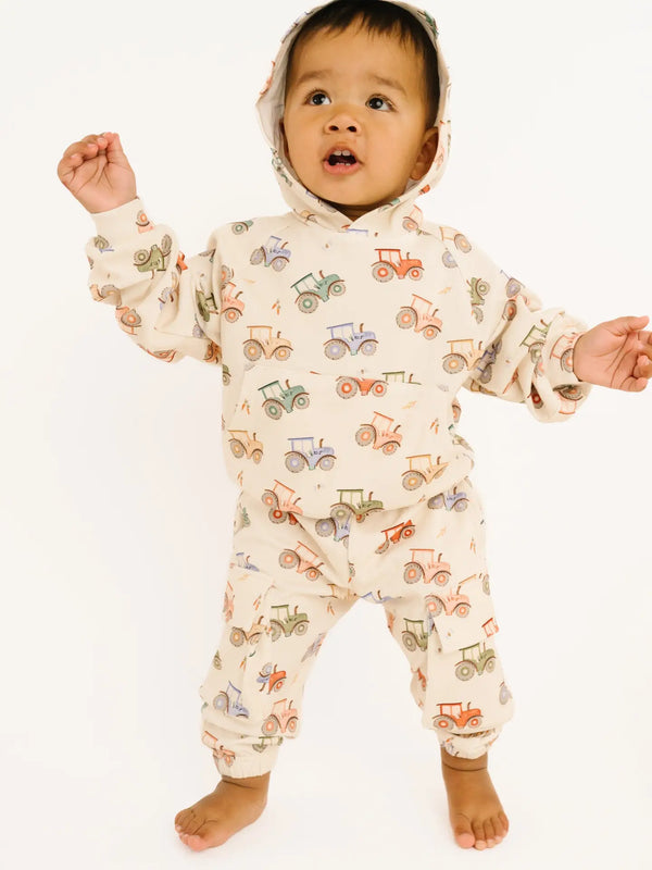 Tractor Ride Cargo Hoodie Set Little One Shop Lil Tulips