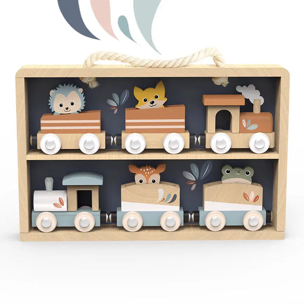 Train Set Display Case Speedy Monkey Lil Tulips
