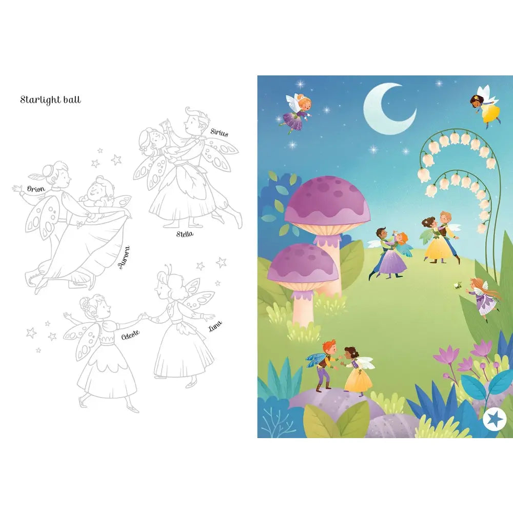 Transfer Activity Book Fairies Harper Collins Childrens Lil Tulips