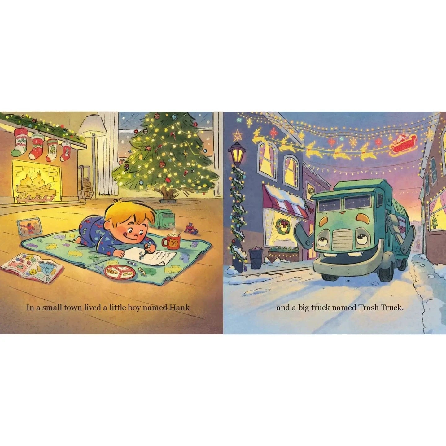 Trash Truck's Christmas Harper Collins Childrens Lil Tulips