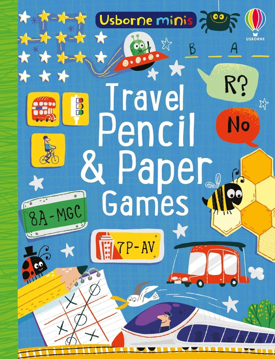 Travel Pencil and Paper Games - Mini Activities Harper Collins Childrens Lil Tulips