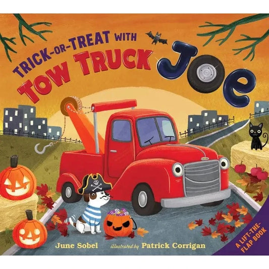 Trick-Or-Treat with Tow Truck Joe - Lift-The-Flap Board Book Harper Collins Childrens Lil Tulips