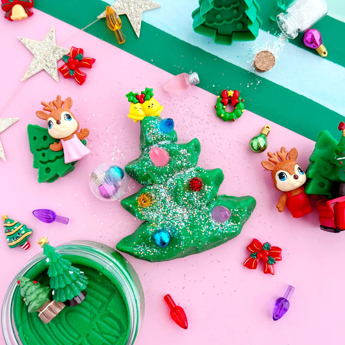 Trim A Tree Kiddough Play Kit Earth Grown KidDoughs Lil Tulips