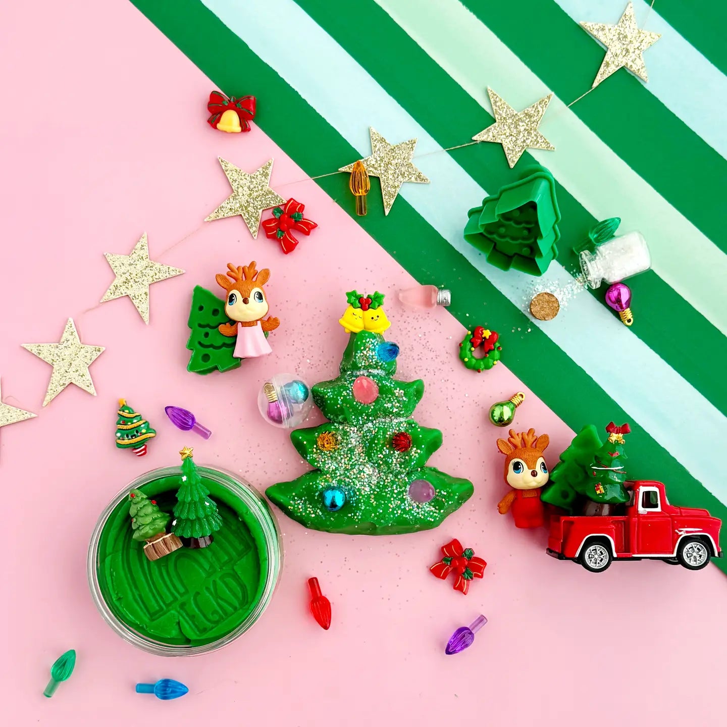 Trim A Tree Kiddough Play Kit Earth Grown KidDoughs Lil Tulips