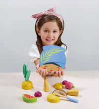 Tropical Fruit Chopping Board Tender Leaf Lil Tulips