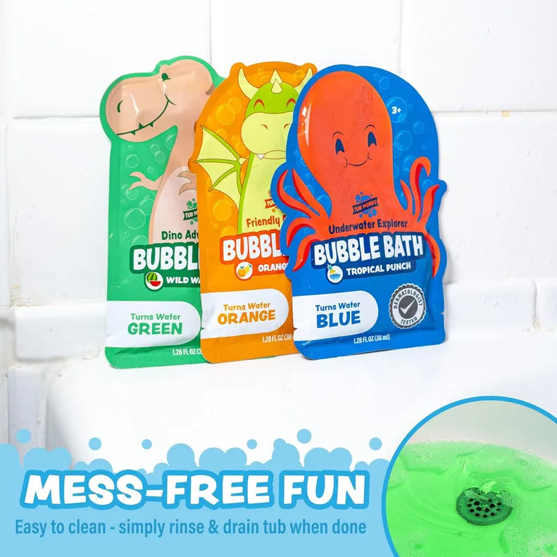Tub Works® Magical Kids Bubble Bath - Choose Your Color Tub Works LLC Lil Tulips