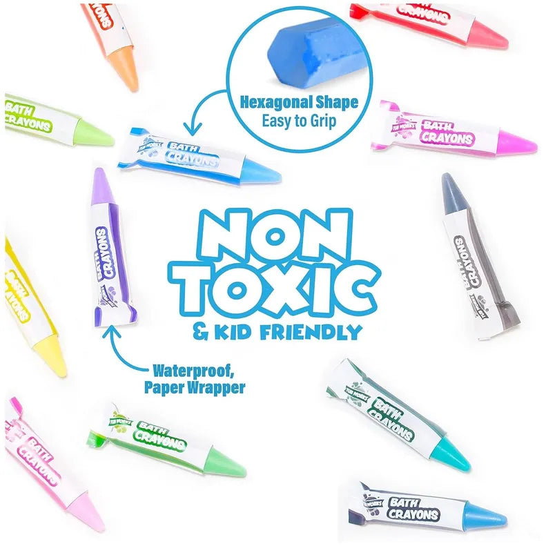 Tub Works® Smooth™ Bath Crayons Bath Toy - 12 Pack Tub Works LLC Lil Tulips
