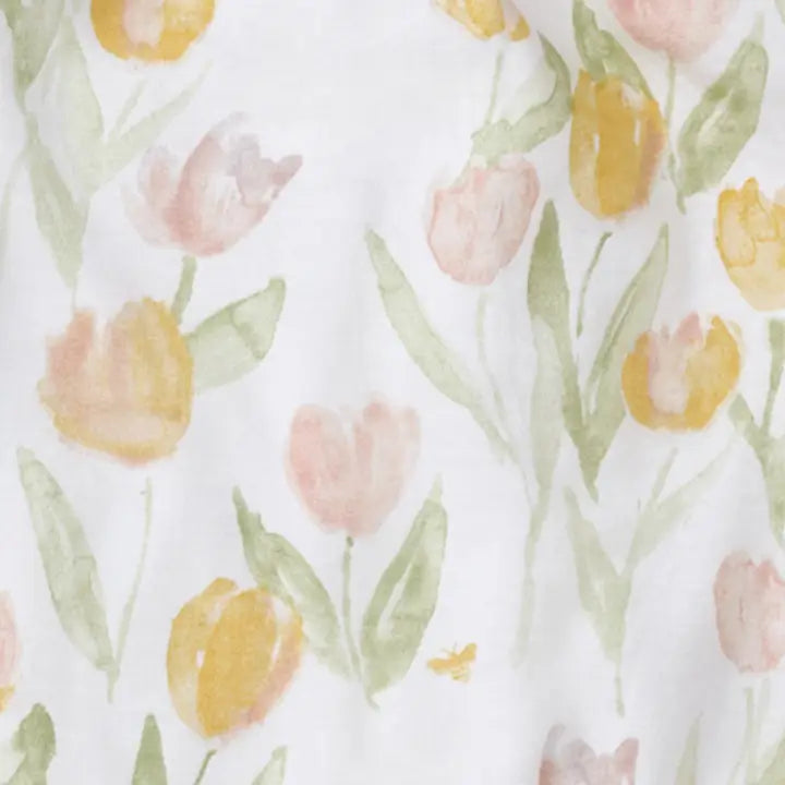 Tulip Field Bubble Romper 2-Pack Set Burt's Bees Baby Lil Tulips