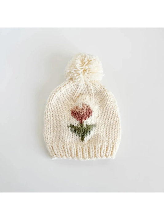 Tulip Flower Hat Baby Kid Beanie Figgy Friends Lil Tulips