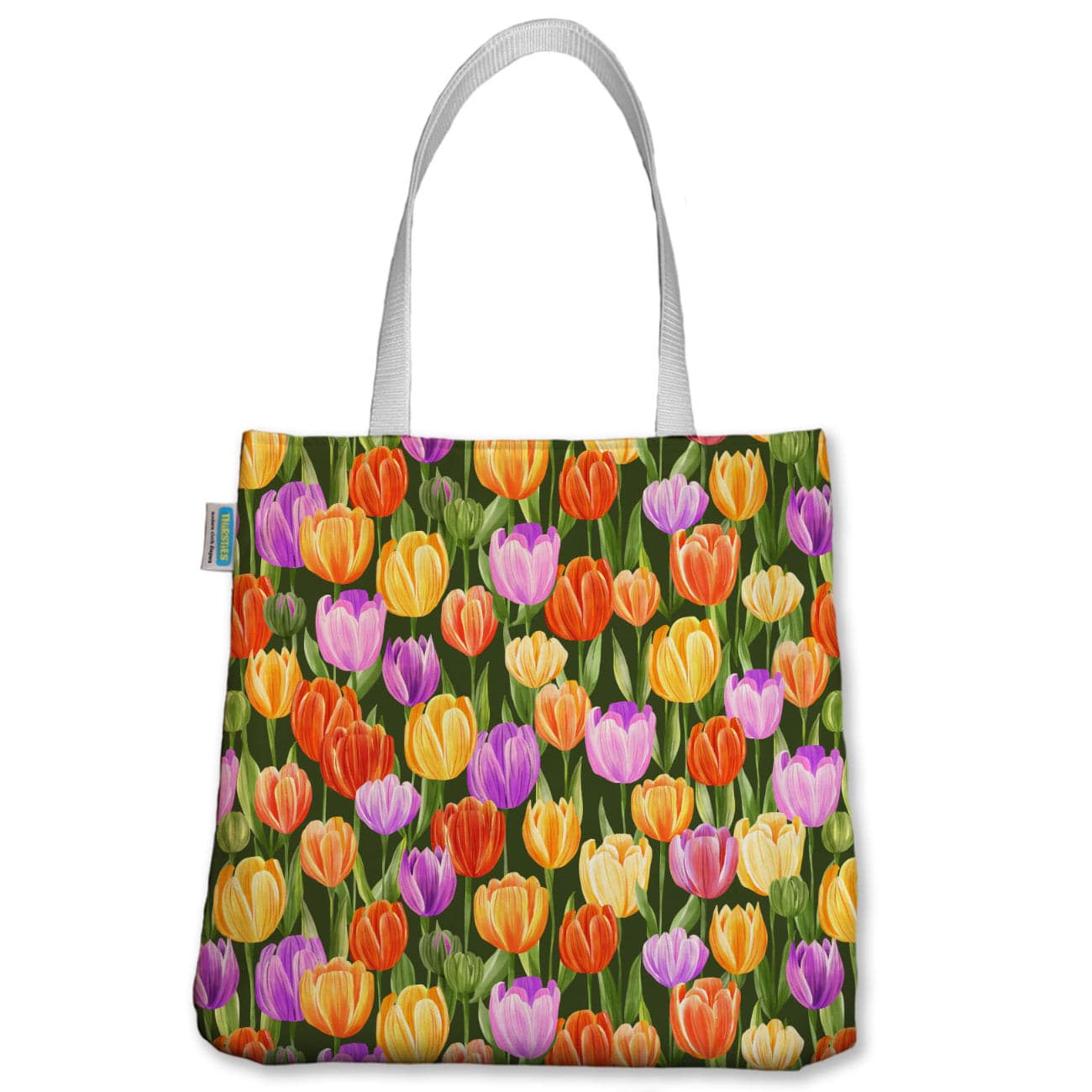 Tulips Simple Tote Bag Thirsties Thirsties Lil Tulips