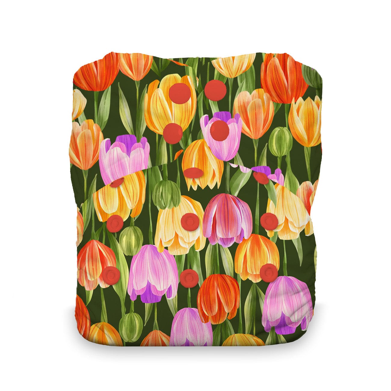 Tulips Stay Dry Natural One Size All In One Diaper Thirsties Lil Tulips