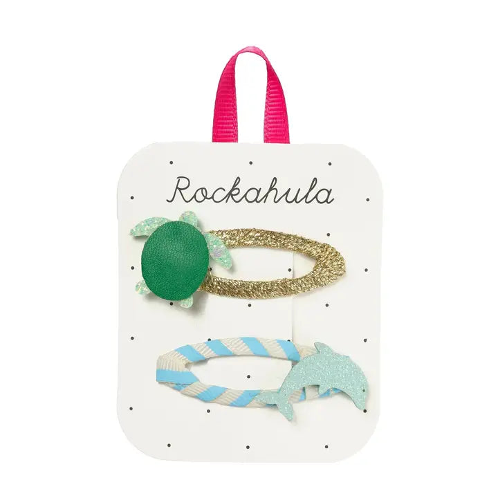 Turtle and Dolphin Clips Rockahula Kids Lil Tulips