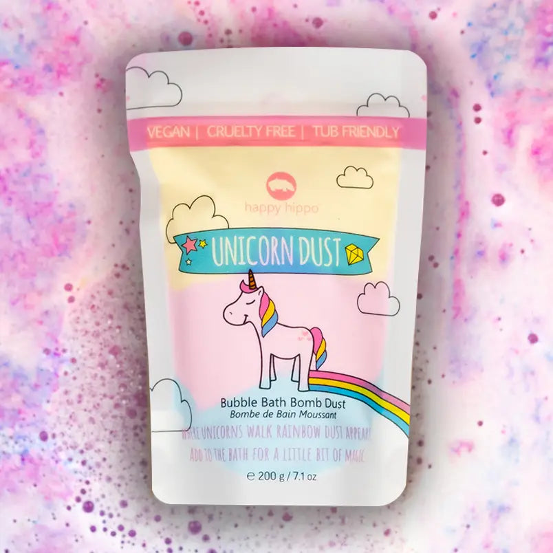 Unicorn Dust - Bubble Bath Bomb Dust Happy Hippo Bath Lil Tulips