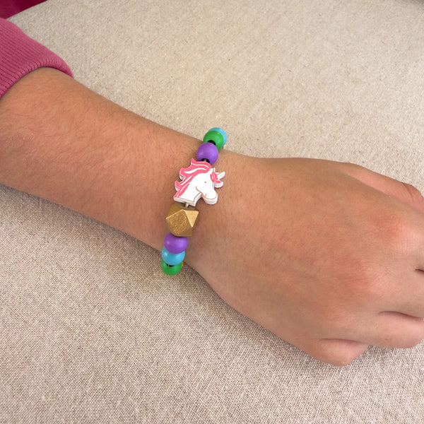 Unicorn Love Bracelet Making Kit Cotton Twist Lil Tulips