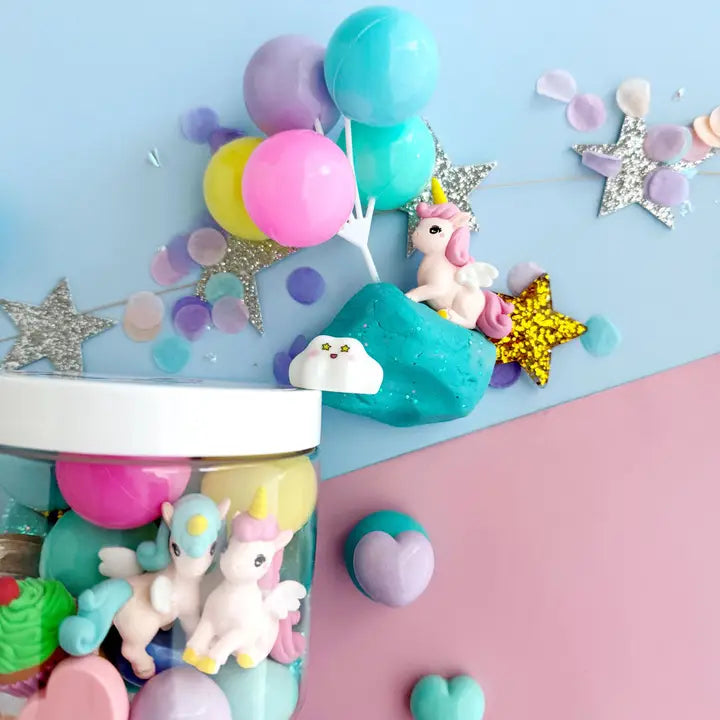 Unicorn Party Dough-To-Go Earth Grown KidDoughs Lil Tulips