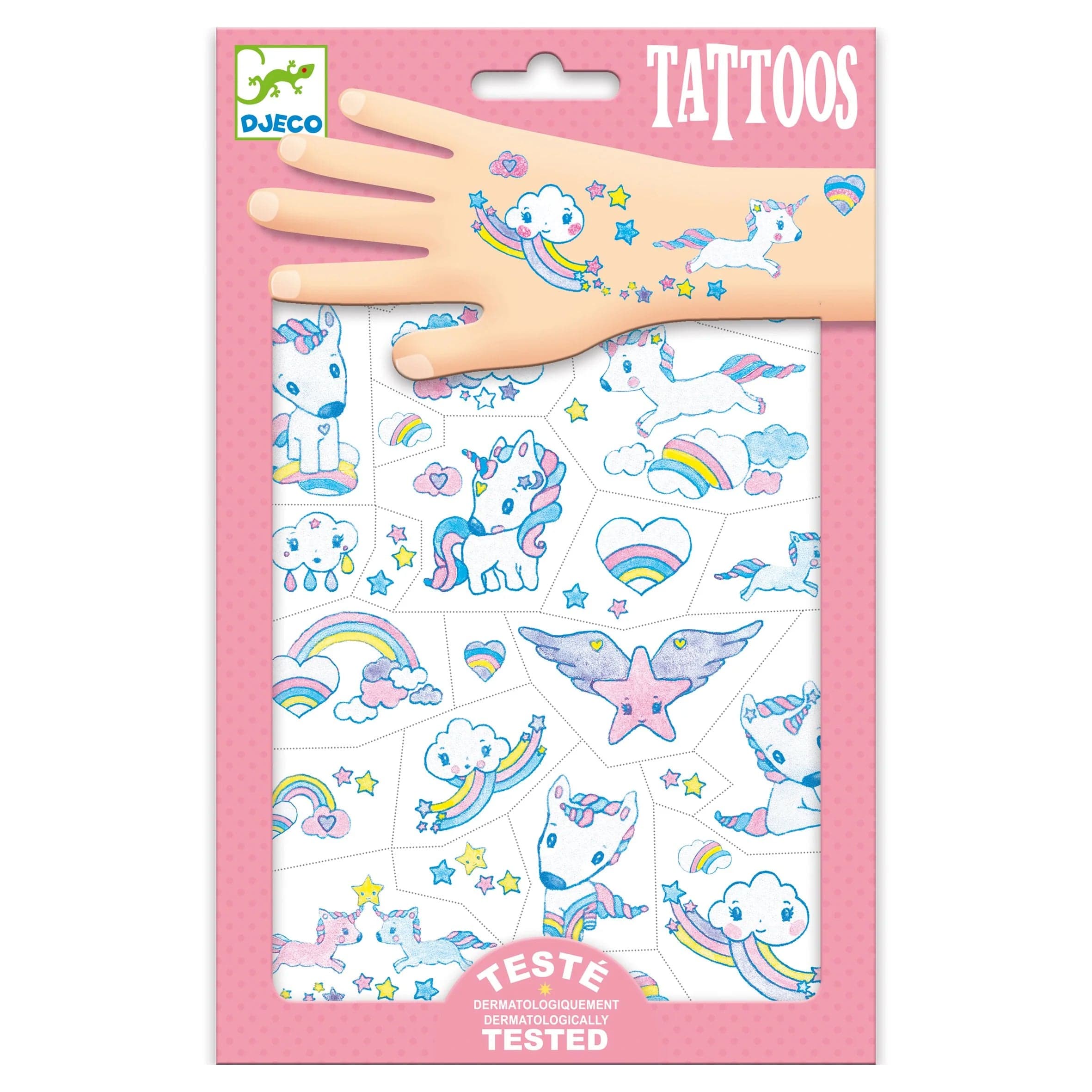 Unicorn Temporary Tattoos Djeco Lil Tulips