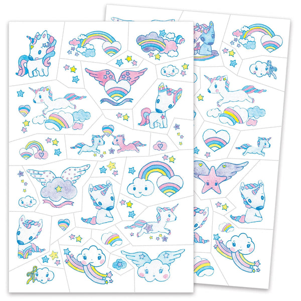 Unicorn Temporary Tattoos Djeco Lil Tulips