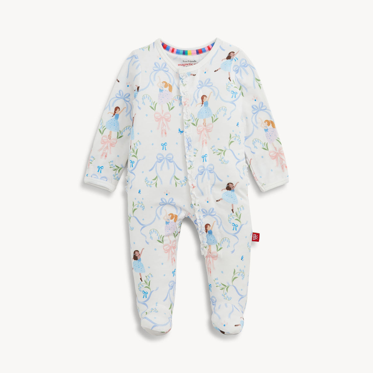 It Takes Tutu Modal Ruffle Footie