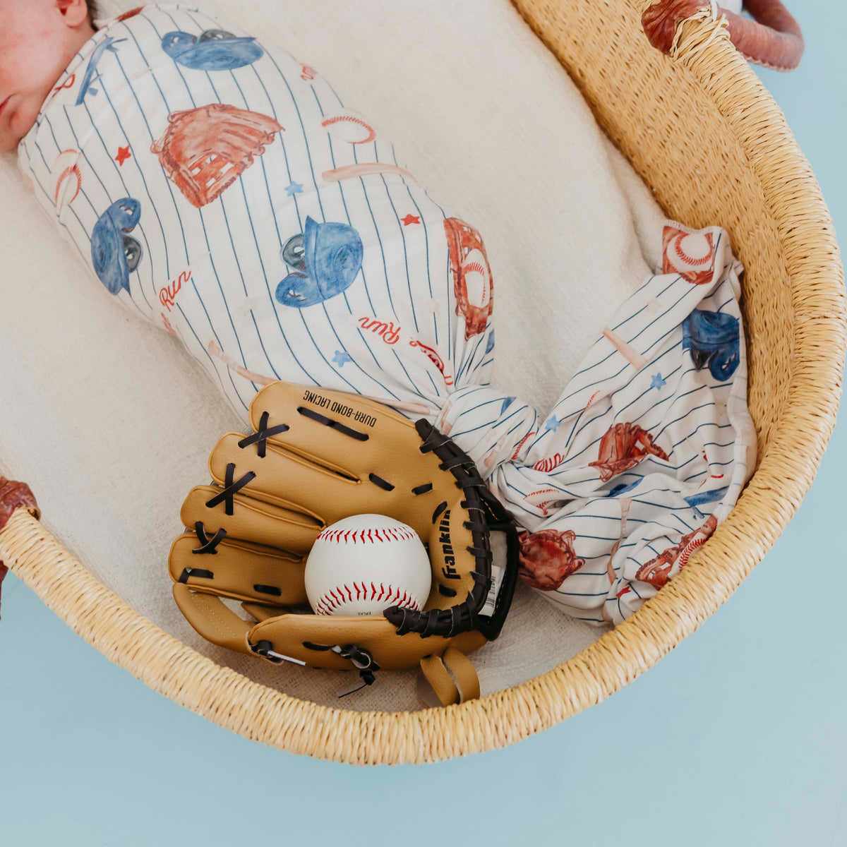 Copper Pearl Knit Swaddle Blanket - All Star, additional view 1