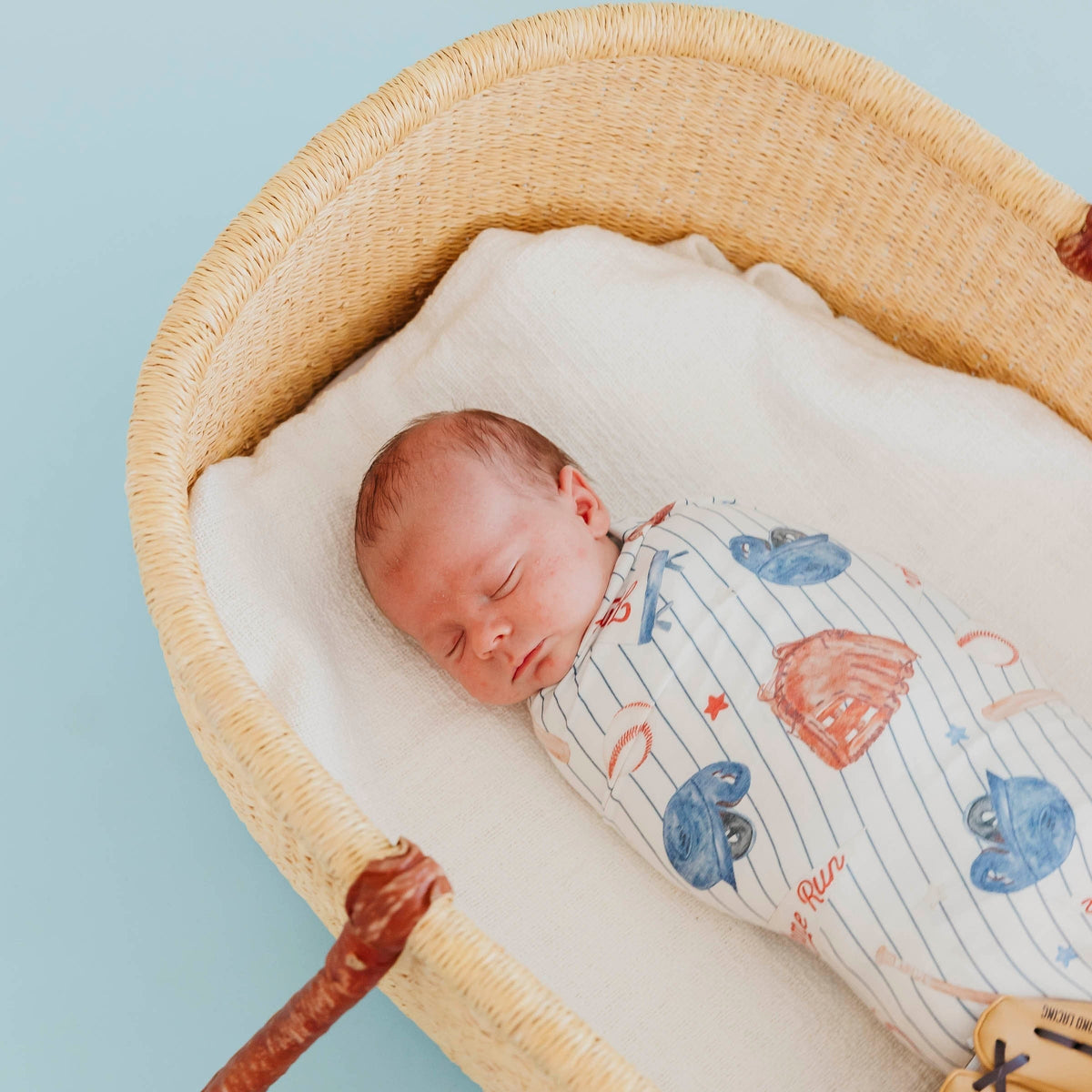 Copper Pearl Knit Swaddle Blanket - All Star, additional view 2