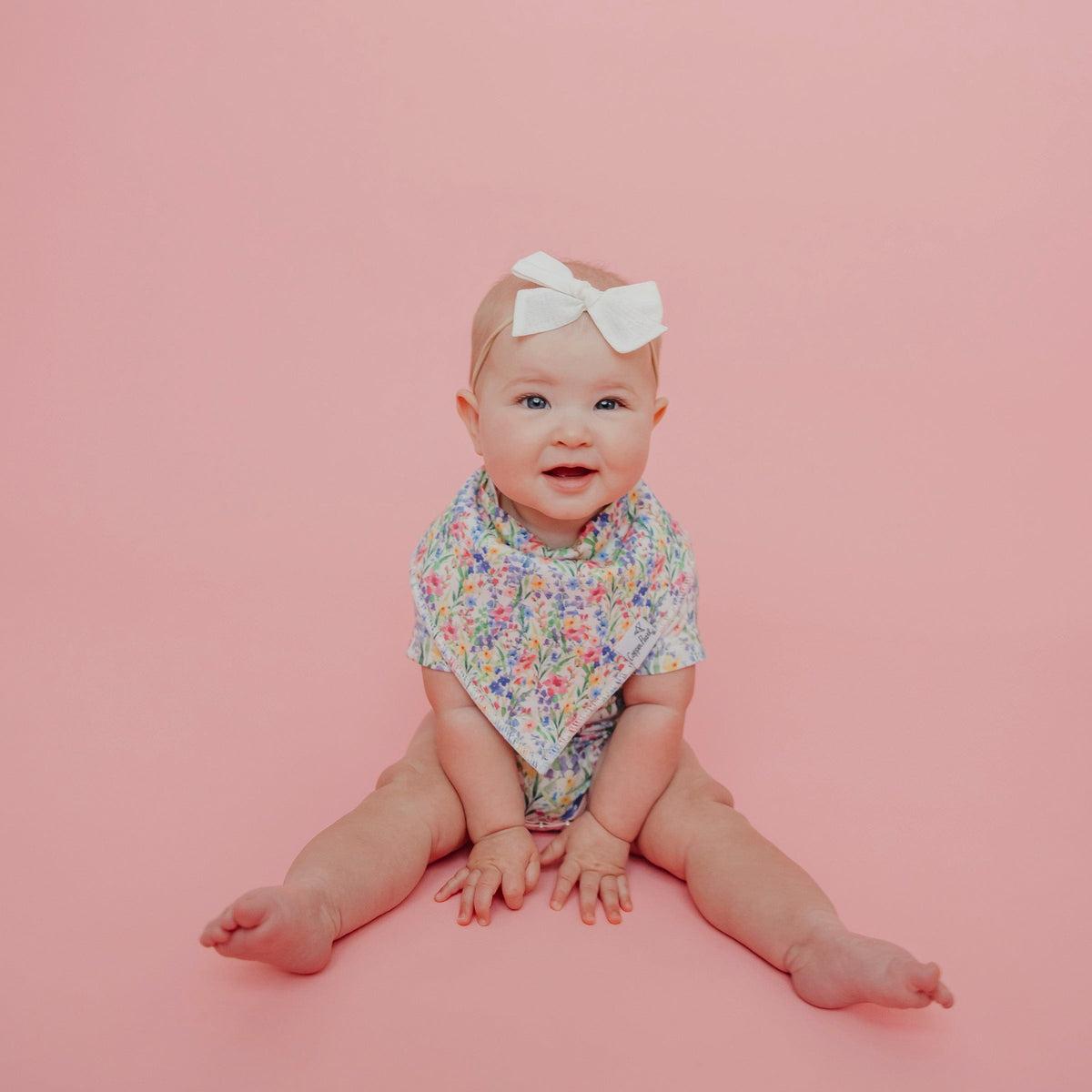 Copper Pearl 4 Pack Baby Bandana Bibs - Catherine, additional view 1