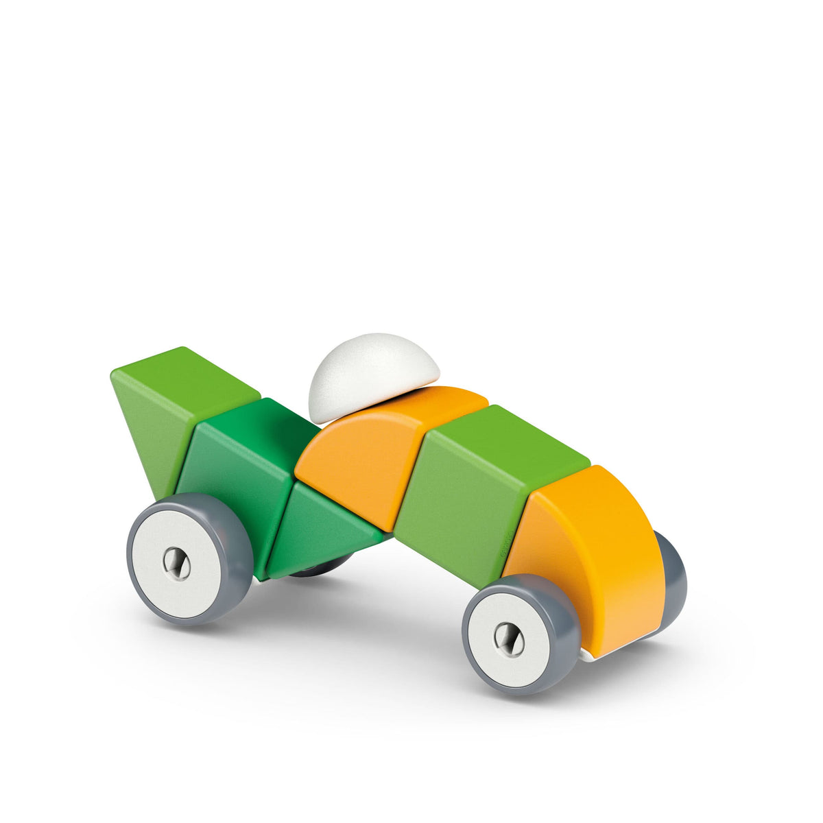 Geomag Magicube Shapes & Wheels Recycled Set - 13 Pieces official Geomag product image