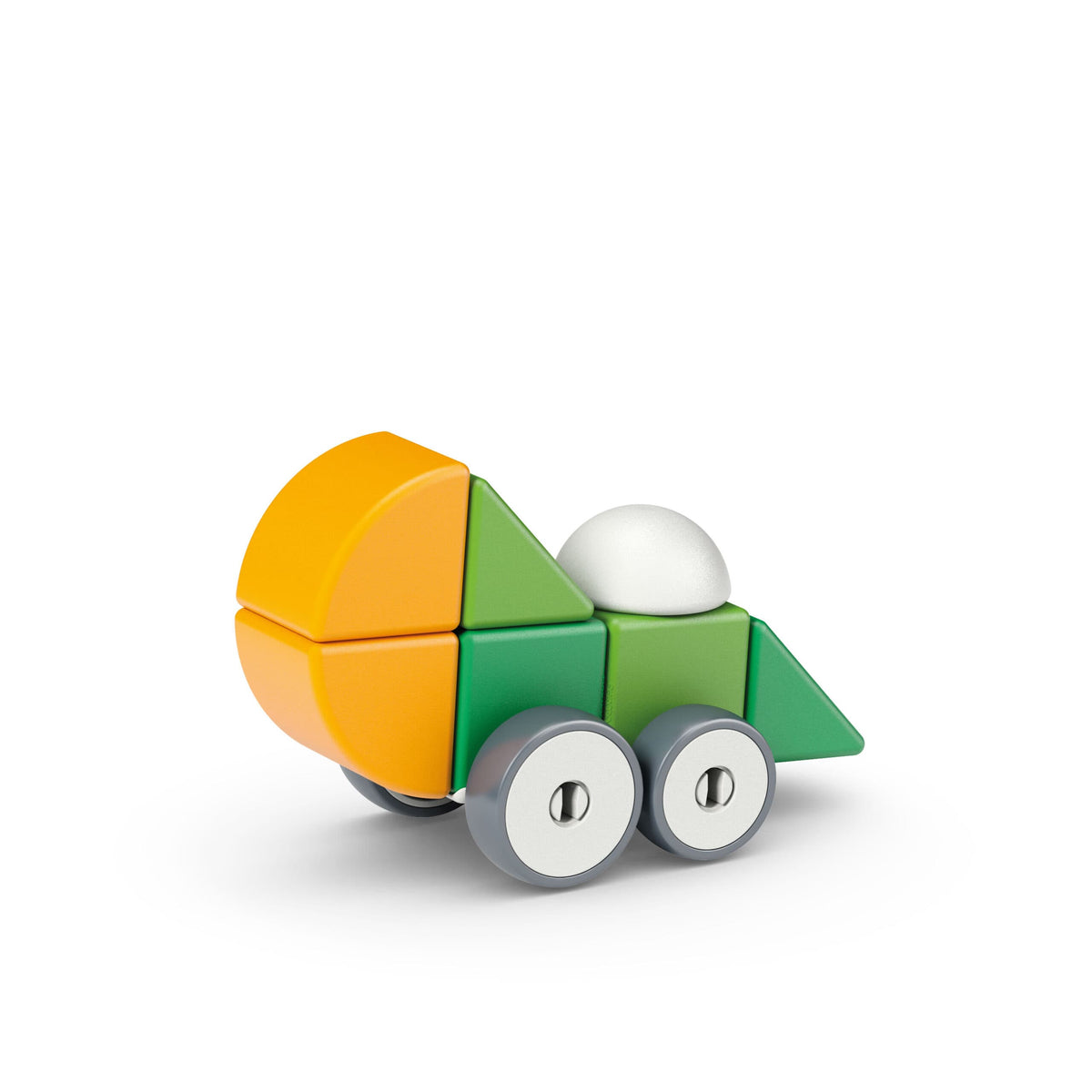 Geomag Magicube Shapes & Wheels Recycled Set - 13 Pieces official Geomag product image