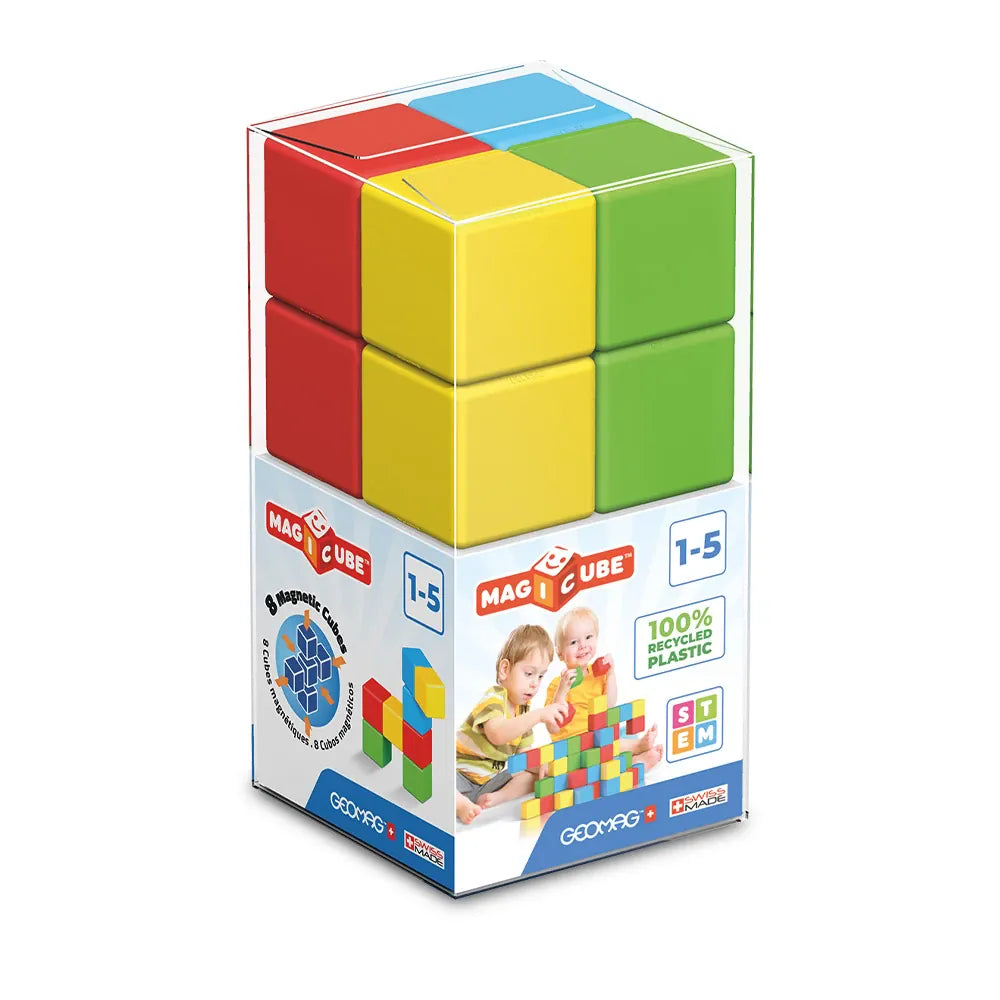 Geomag Magicube Green Line - 8 Cubes official Geomag product image