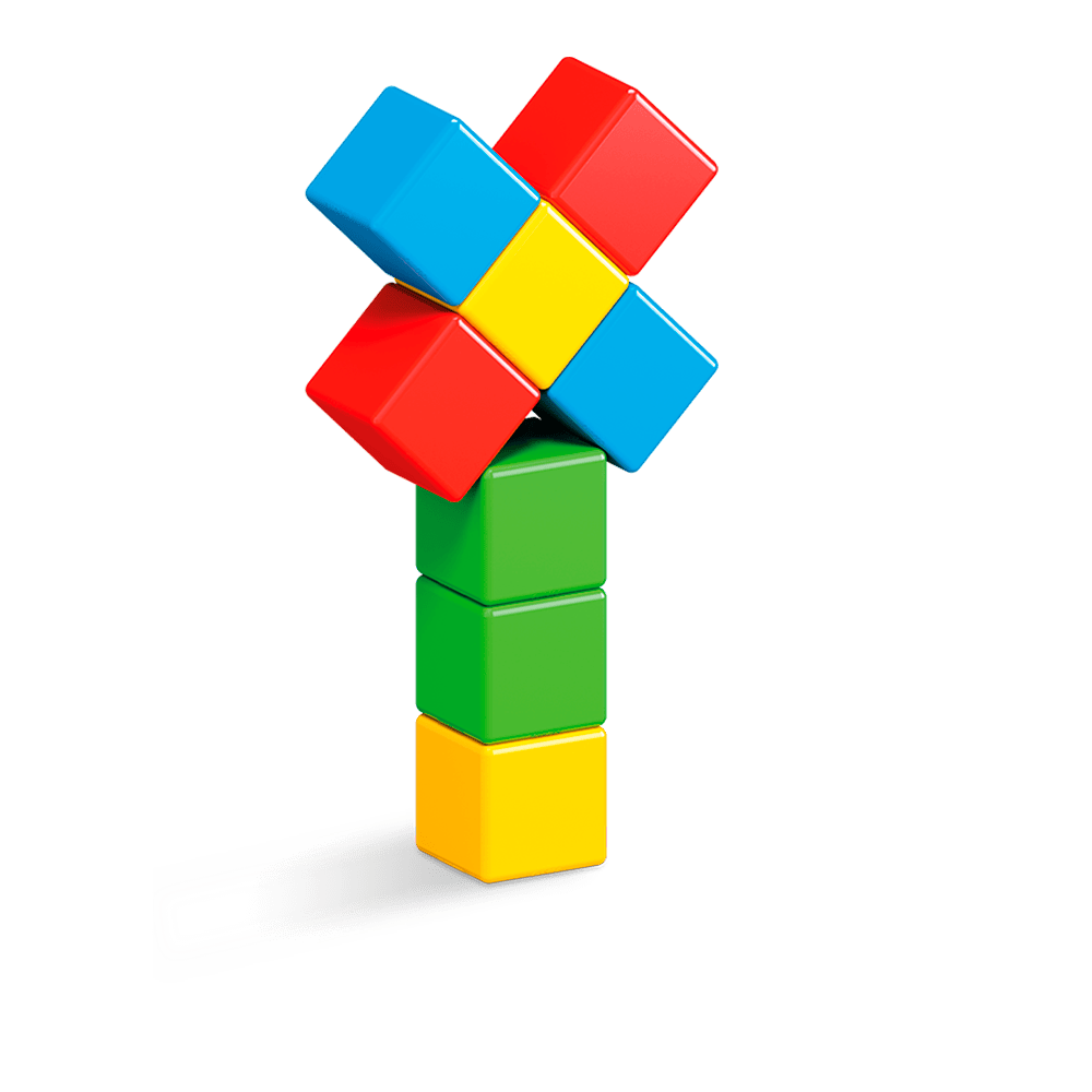 Geomag Magicube Green Line - 8 Cubes official Geomag product image