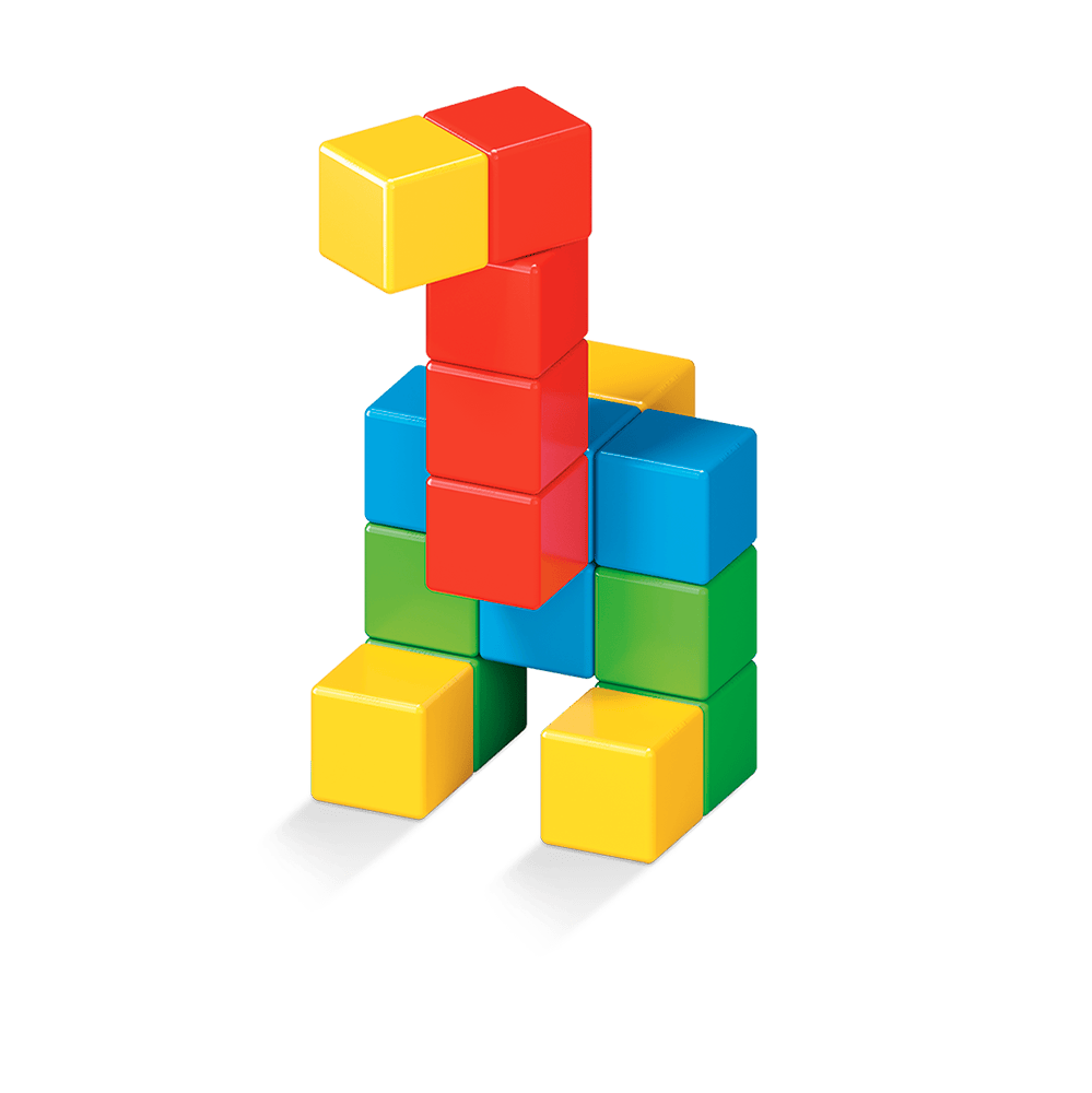 Geomag Magicube Green Line - 16 Cubes official Geomag product image