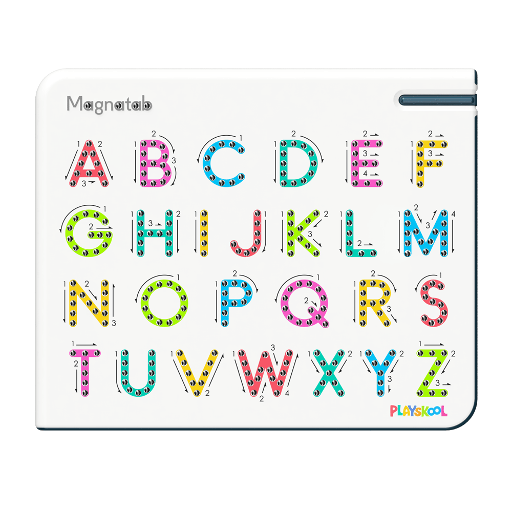Uppercase A-Z Magnatab Playskool Lil Tulips