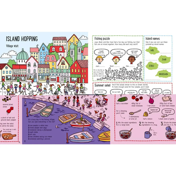 Vacation Activity Book Harper Collins Childrens Lil Tulips
