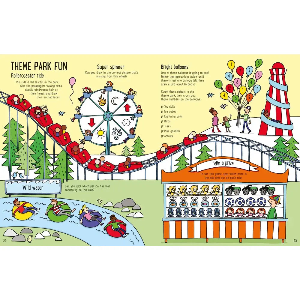 Vacation Activity Book Harper Collins Childrens Lil Tulips