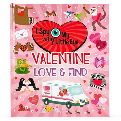 Valentine Love & Find: I Spy with My Little Eye Book Cottage Door Press Lil Tulips