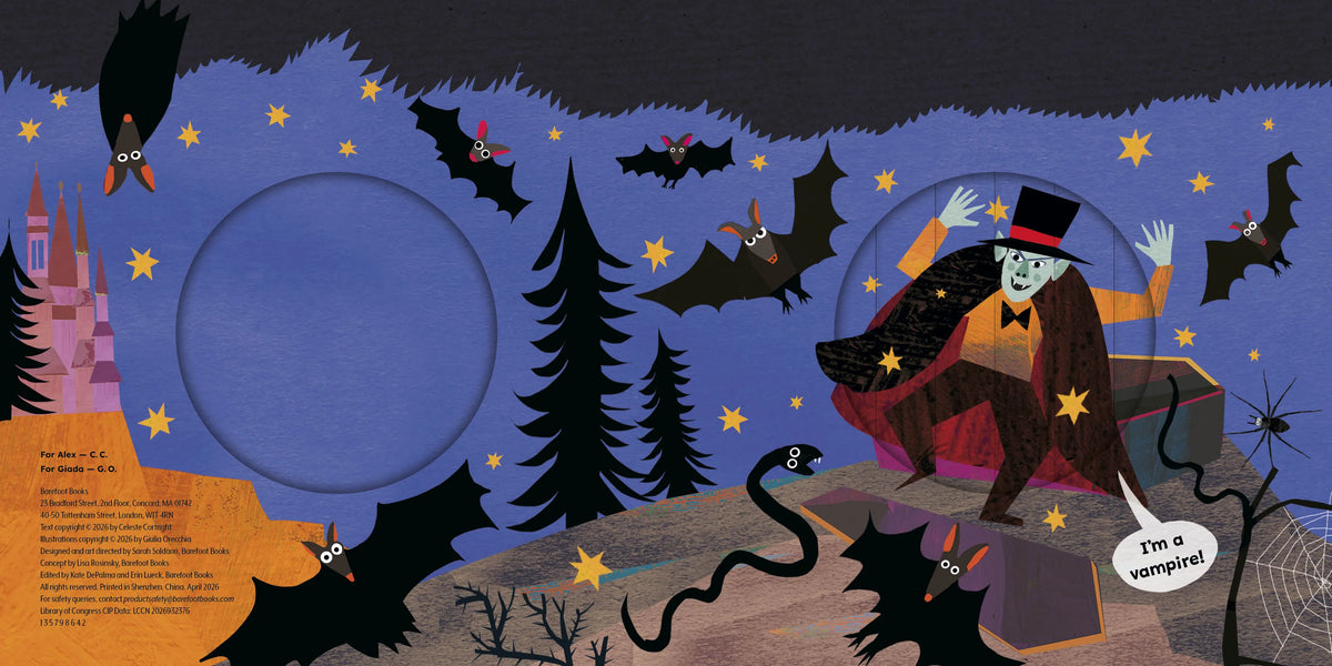 Vampires and Other Creatures of the Night Board Book Barefoot Books Lil Tulips