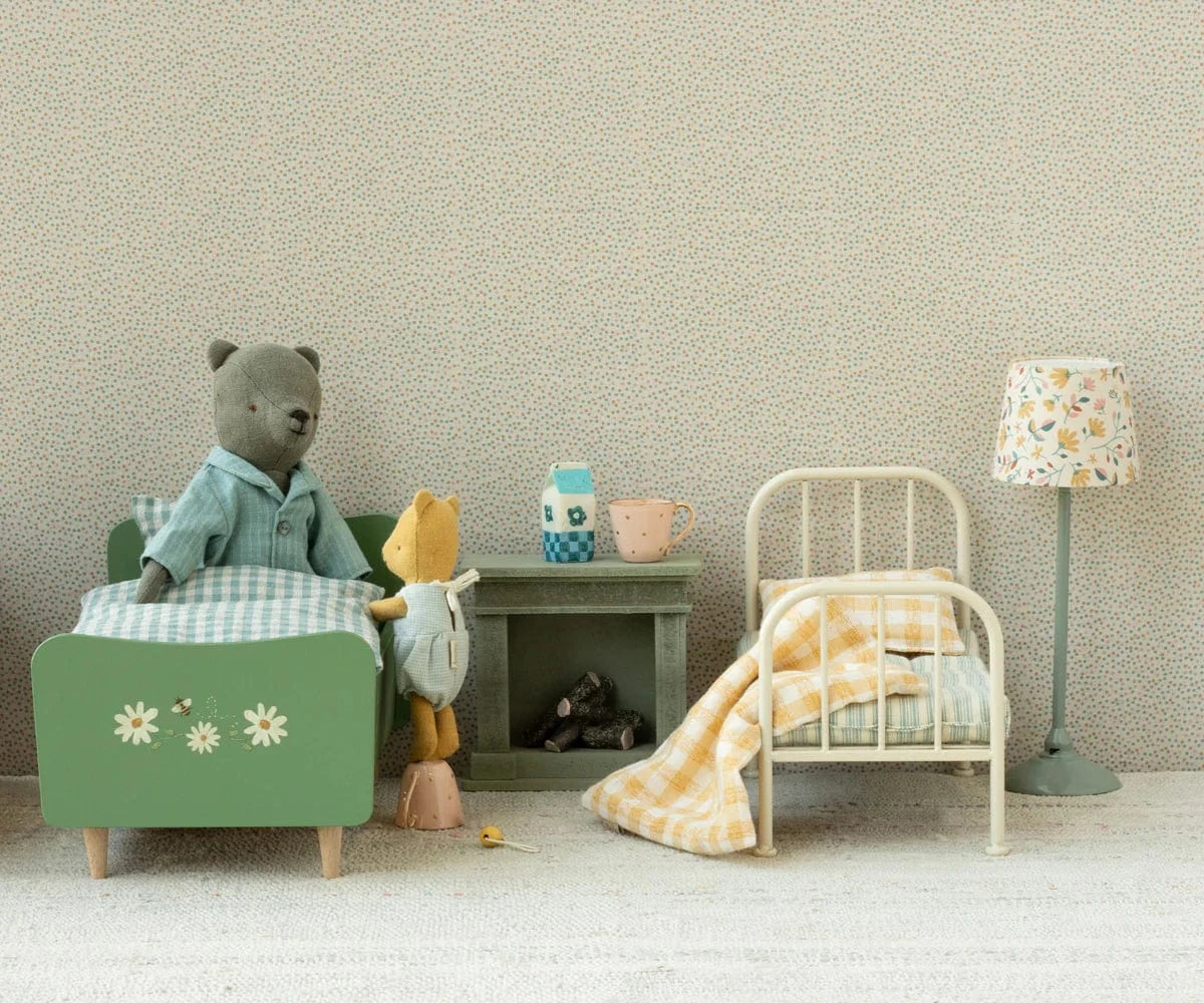 Vintage Bed, Teddy Junior Maileg Lil Tulips