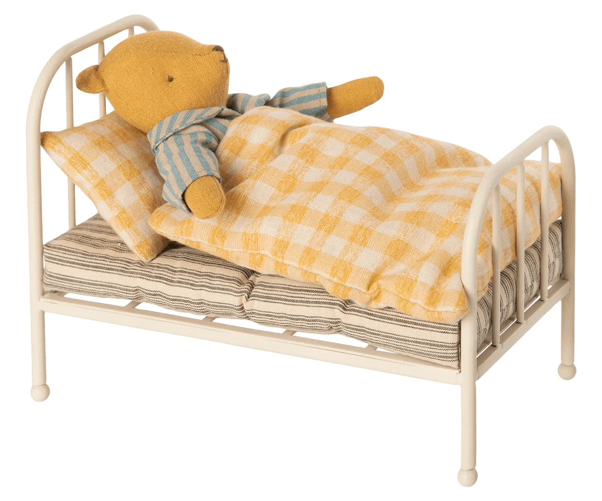 Vintage Bed, Teddy Junior Maileg Lil Tulips