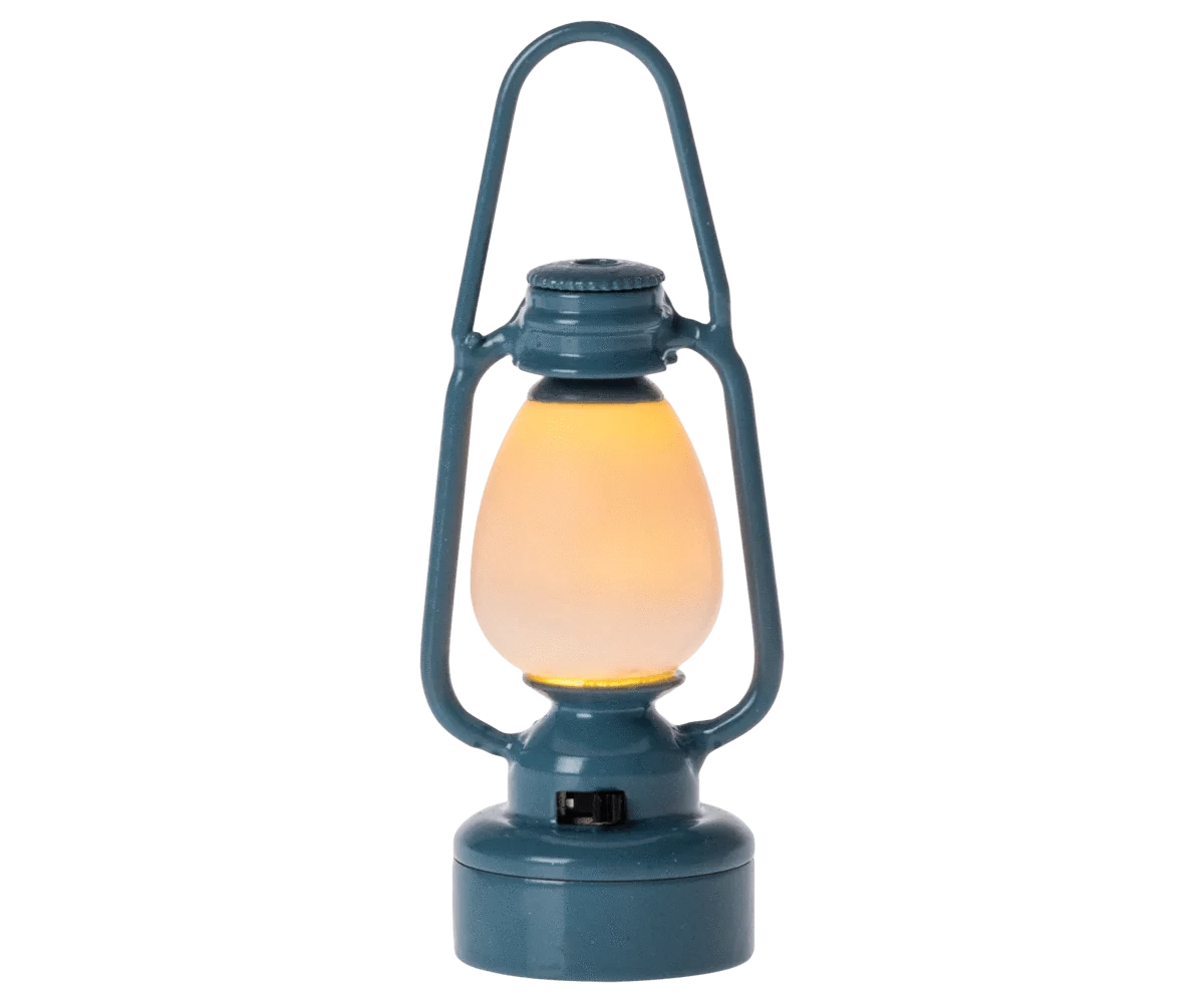 Vintage lantern, Mouse - Blue Maileg Lil Tulips