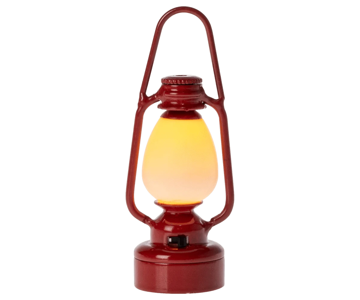 Vintage lantern, Mouse - Red Maileg Lil Tulips