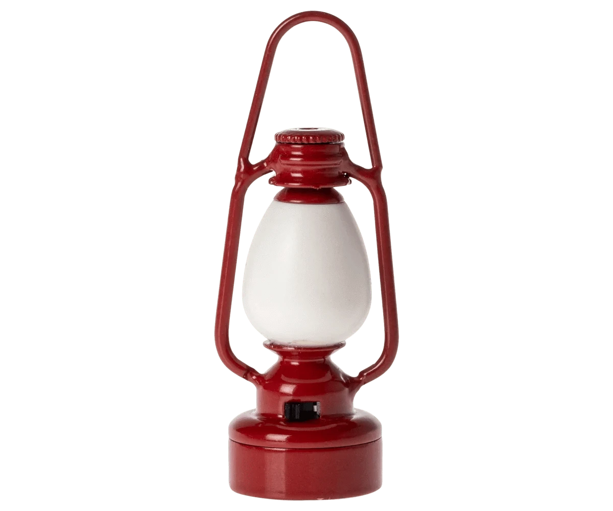 Vintage lantern, Mouse - Red Maileg Lil Tulips