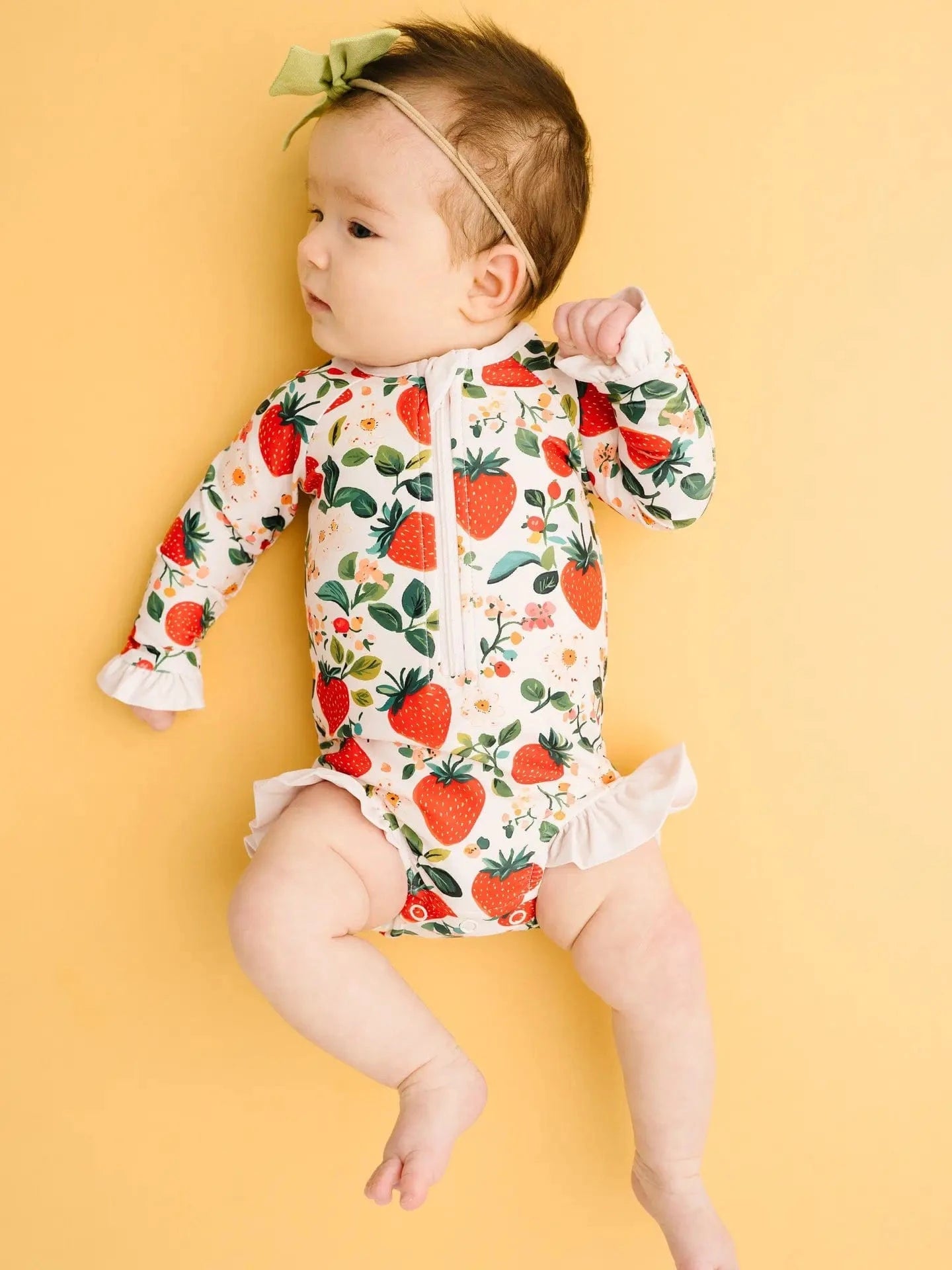 Vintage Strawberry One Piece Swimsuit Little One Shop Lil Tulips
