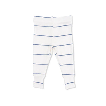 Vintage Stripe - Long Sleeve Henley and Pant Angel Dear Lil Tulips