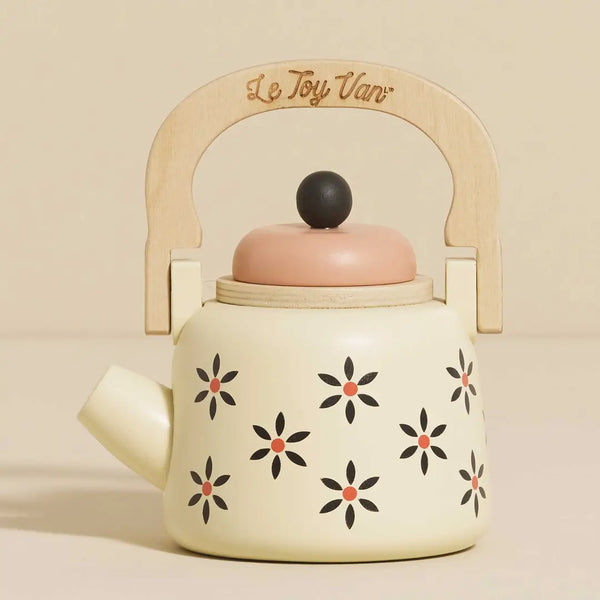 Vintage Wooden Role Play Kettle Le Toy Van Lil Tulips