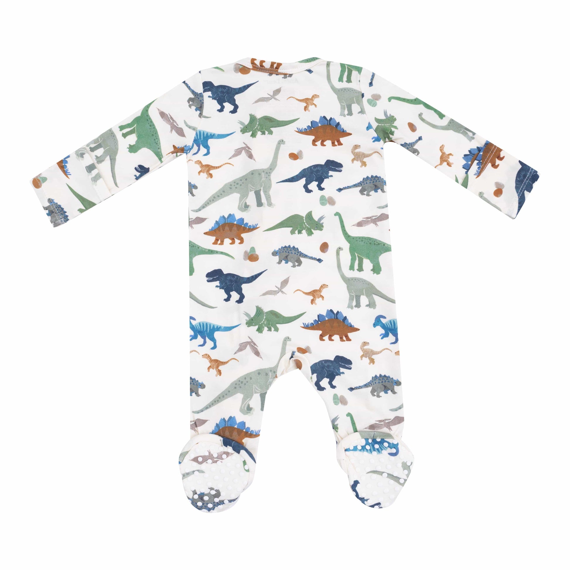 Washy Dinos - 2 Way Zipper Footie Angel Dear Lil Tulips