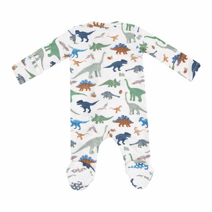 Washy Dinos - 2 Way Zipper Footie Angel Dear Lil Tulips