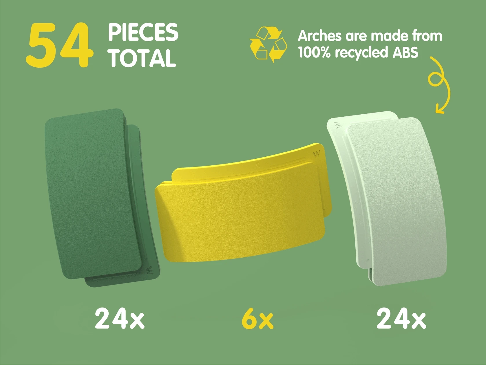 WaytoPlay Arches - Builder Set waytoplay Lil Tulips