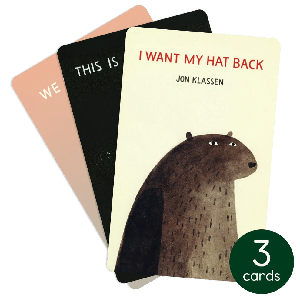 We Found a Hat Pack 3 Audiobook Cards Yoto Lil Tulips