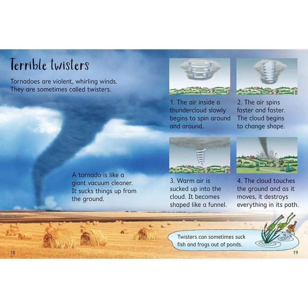 Weather Usborne Beginners Harper Collins Childrens Lil Tulips